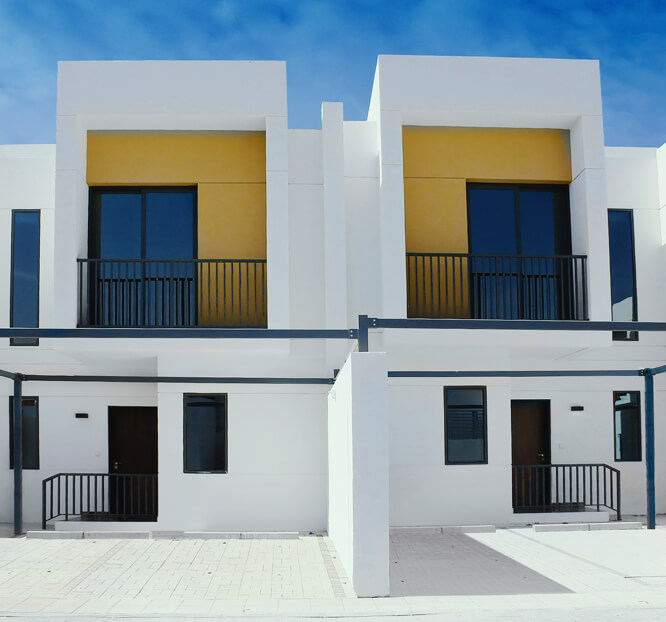 two luxury villas